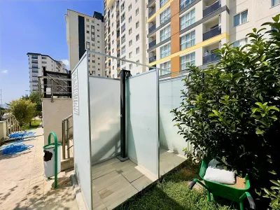PANORAMİK DENİZ MANZARALI BALKONLU BAKIMLI GENİŞ E.BANYOLU 2+1 — fotoğraf 26