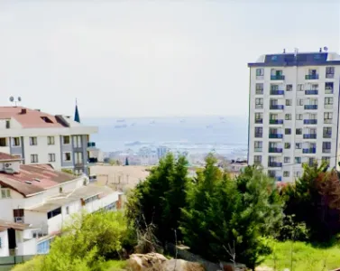 PENDİK METRO 5DK DENİZ MANZARALI GENİŞ FERAH 3+1 KİRALIK DAİRE — fotoğraf 12